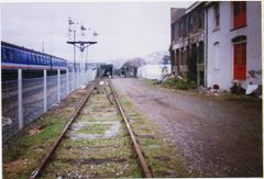 Railway sidings about to be brought back into use.